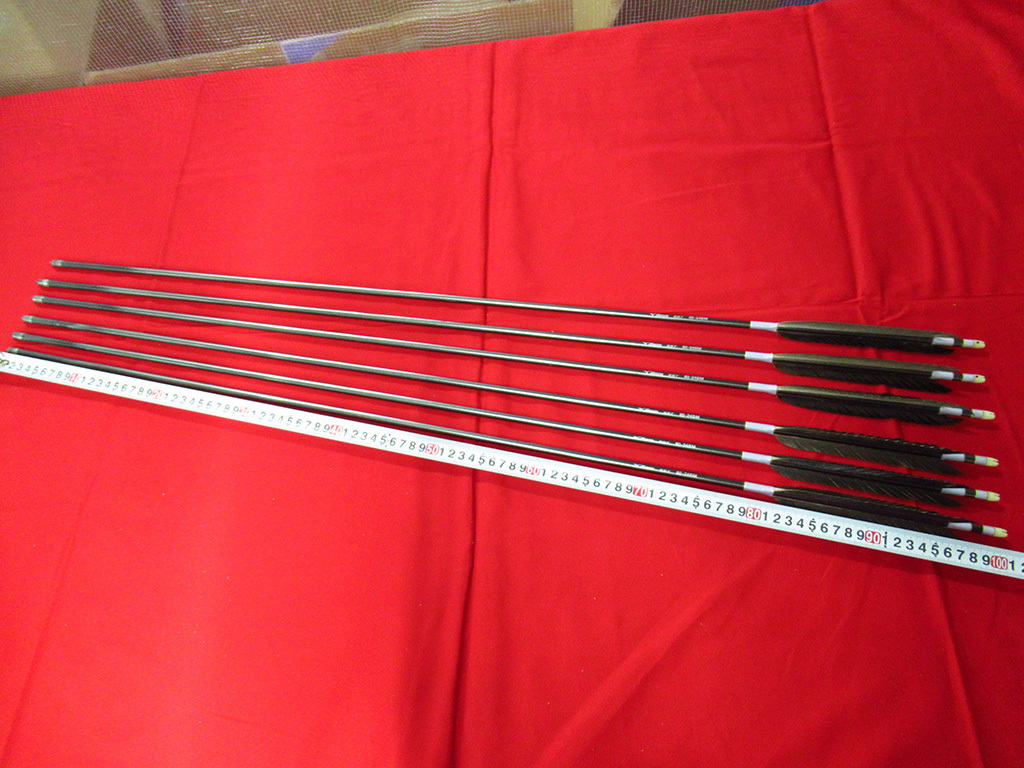 弓道 矢 Mizuno ミズノ SST 80-24BM 全長約101cm 管理knbp 弓道 矢