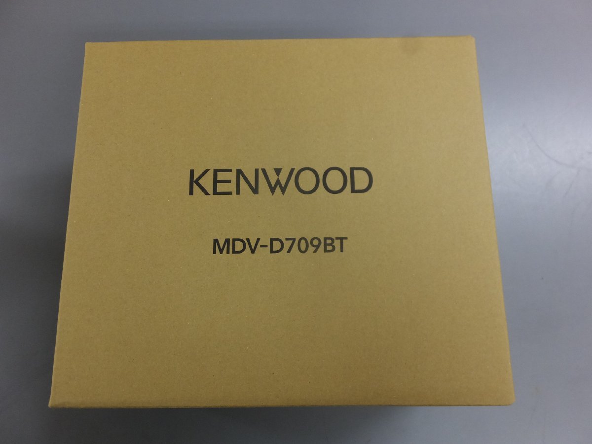 新品未開封・長期在庫品】ケンウッド 7インチ180mmナビ MDV-D709BT