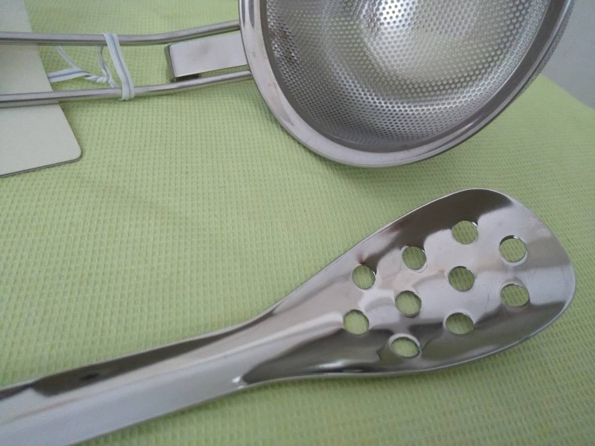 [ postage break up cheap ][ exhibition unused goods ] under ...( stock ) housework wholesale store punching taste ...& taste ... for spoon 18-8 stainless steel 