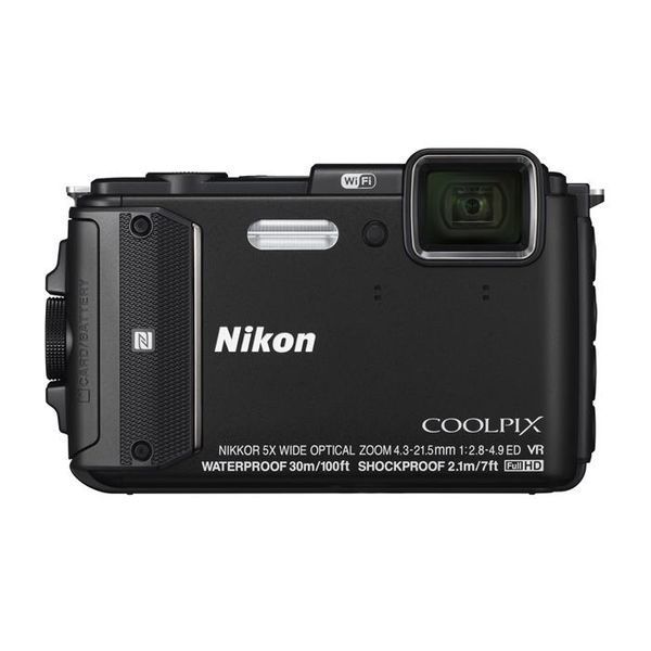 中古 １年保証 美品 Nikon COOLPIX AW130 ブラック