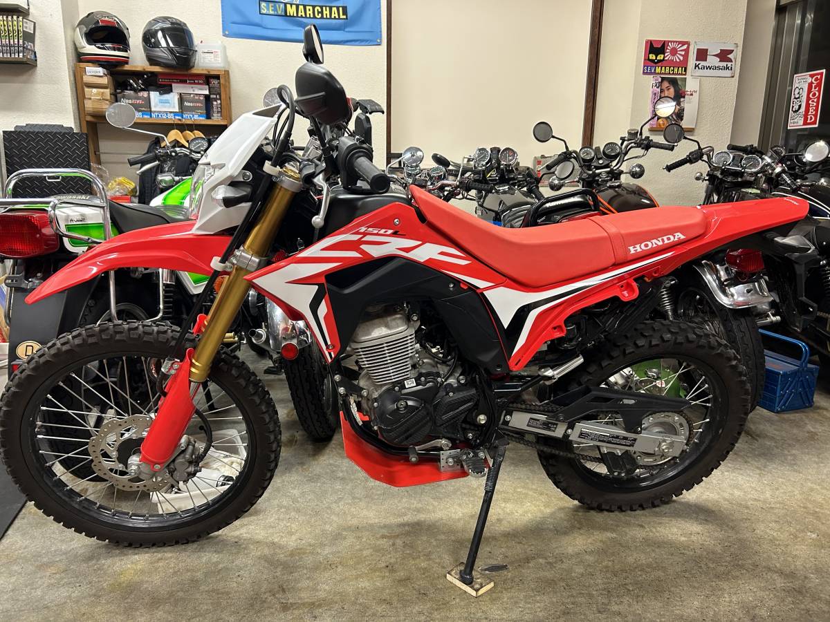 美車低走行 CRF150L xr150 crf250 xr250 wr250 セロー | transparencia