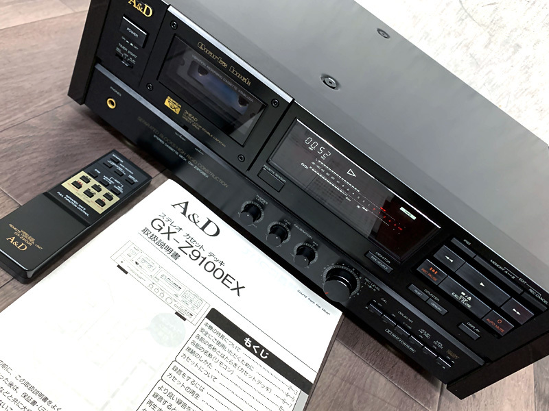 Yahoo!オークション - □A&D GX-Z9100EX カセットデッキ 最上位モデ