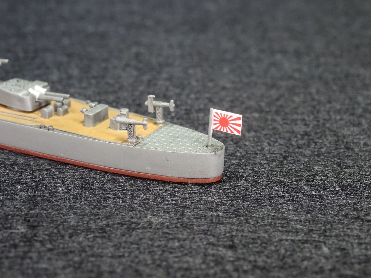 アオシマ 1/700 日本海軍 駆逐艦 陽炎 全塗装完成品_画像4