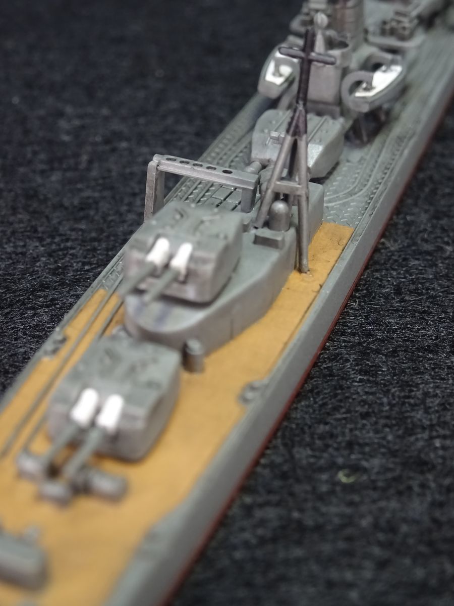 アオシマ 1/700 日本海軍 駆逐艦 陽炎 全塗装完成品_画像10