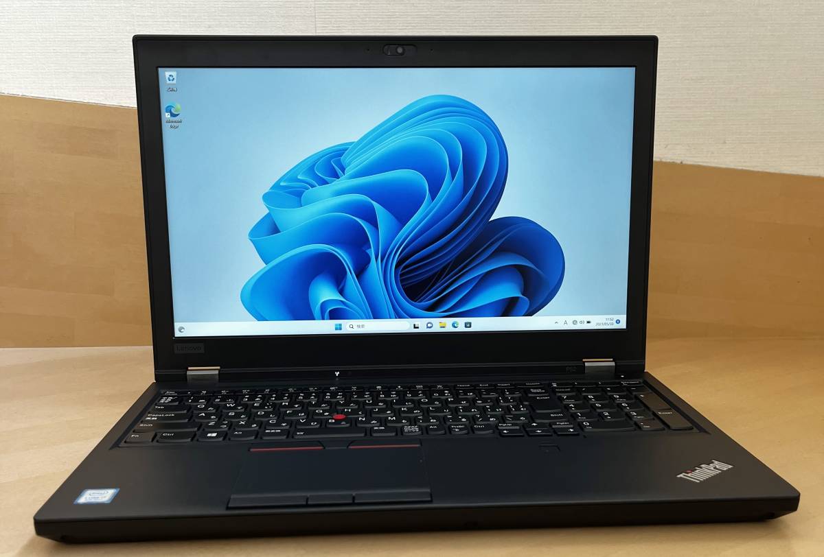 美品 Lenovo ThinkPad P52 Core i7 8750H 16GB NVMe 512GB NVIDIA