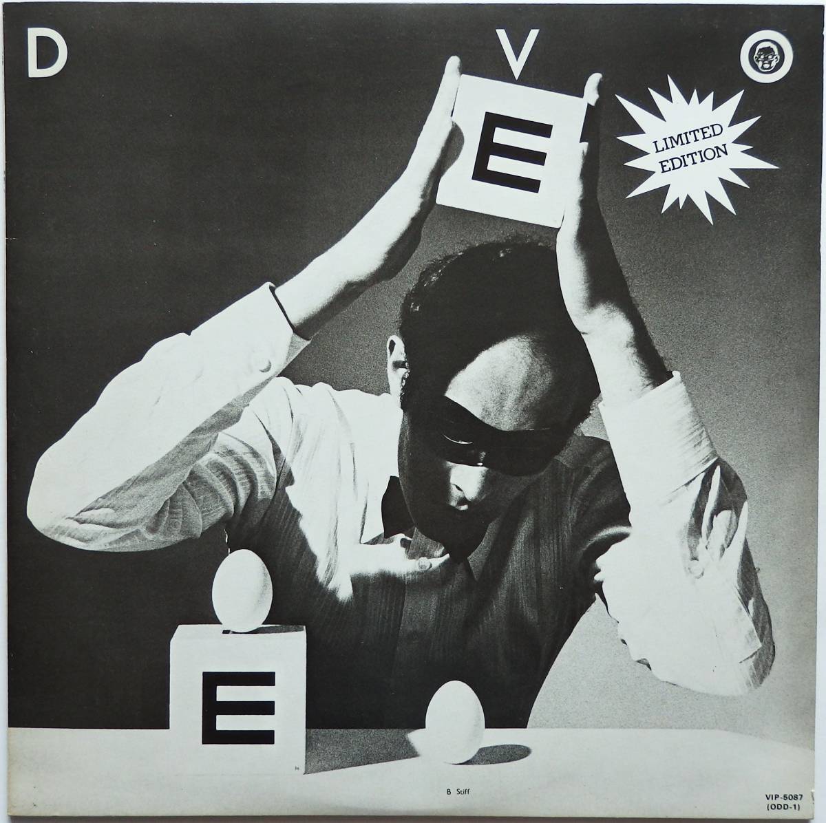 【1979年国内希少プロモ盤/白ラベル/初期シングル収録/即決盤】 DEVO / B Stiff (ビー・スティッフ)_画像1