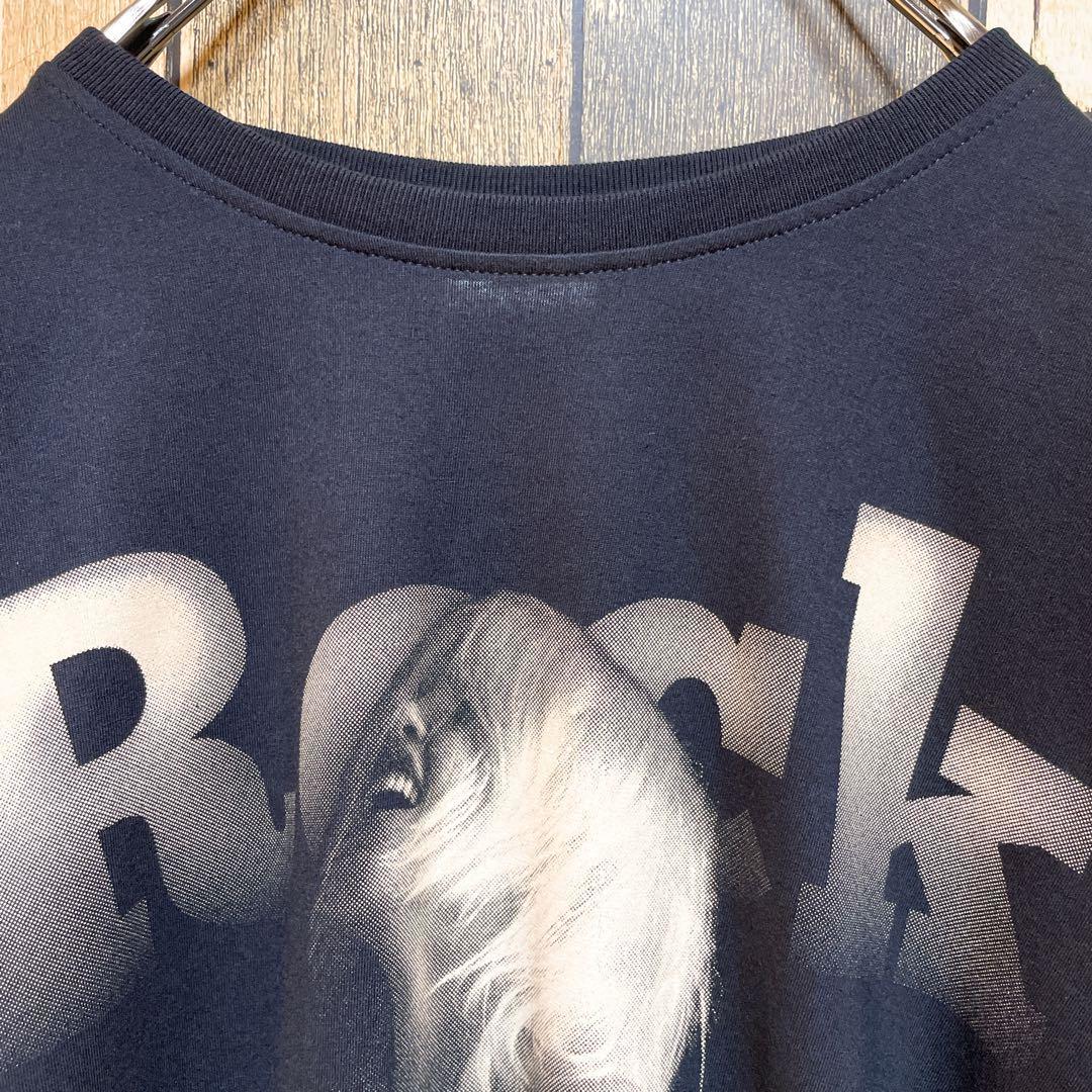 《人気デザイン》Rock'n Rool 黒☆Tシャツ L ビッグロゴ_画像3