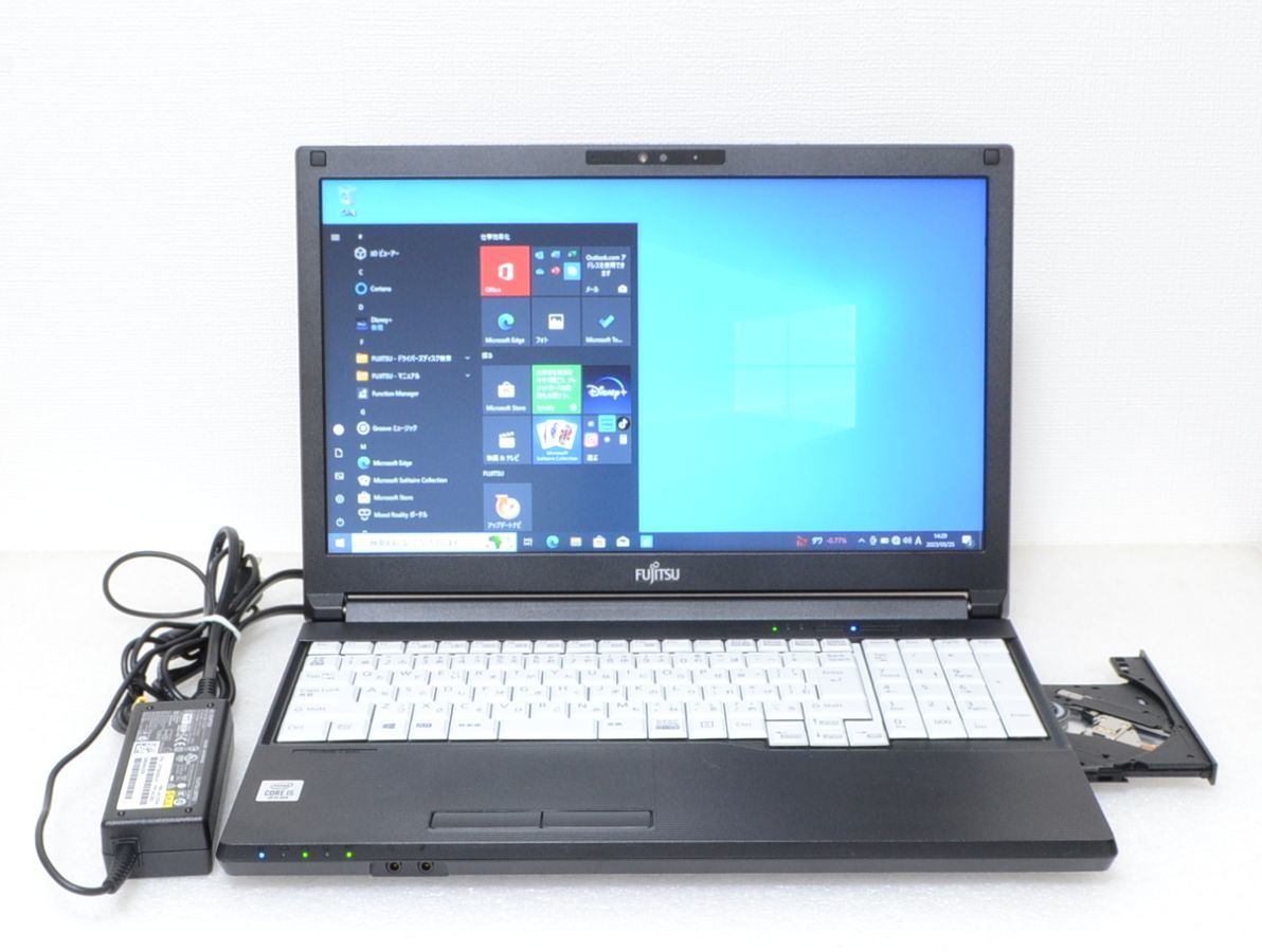 197時間綺麗LIFEBOOK A5510/DX 第10世代Core i5 32GB SSD256GB DVD