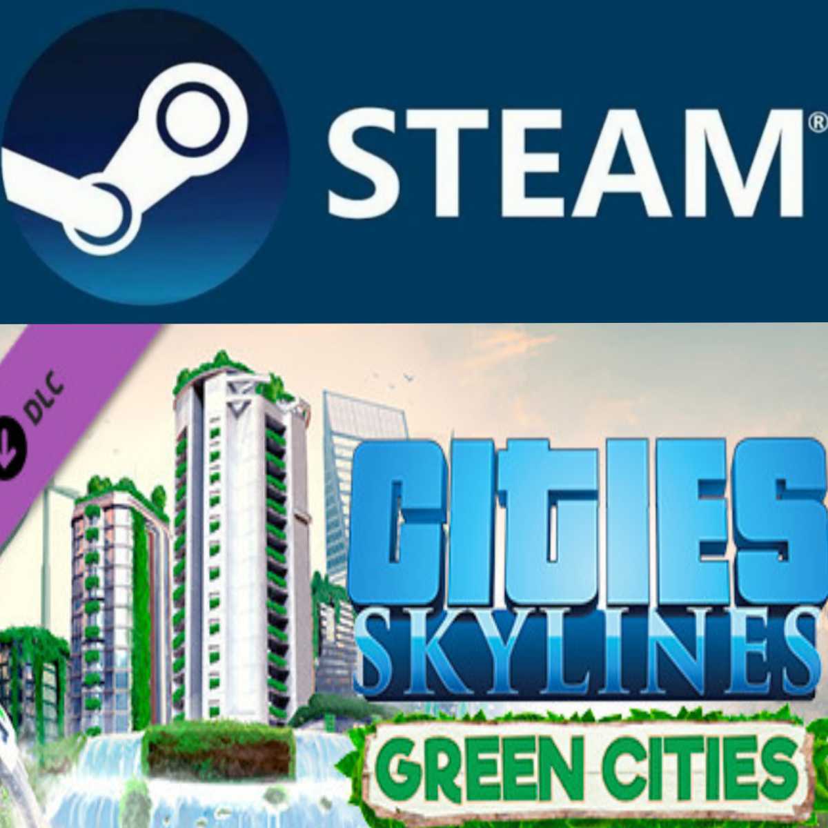 Cities Skylines Green Cities DLC シティーズ スカイライン グリーンシティーズ 追加コンテンツ PC STEAM コード 安心保証_画像1