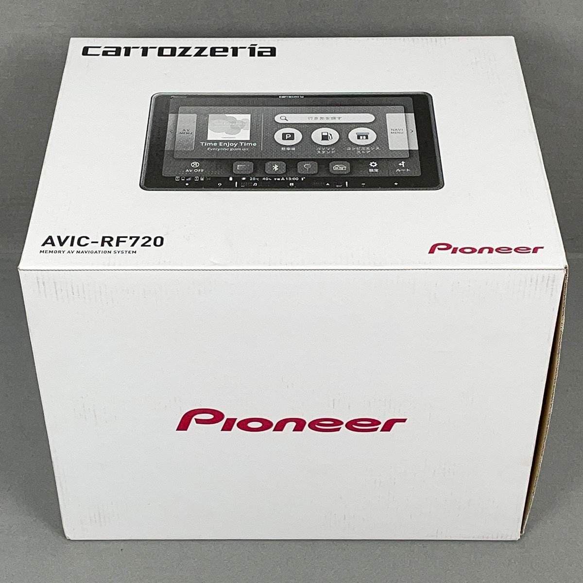 未使用品 Pioneer パイオニア carrozzeria カロッツェリア カーナビ 楽ナビ 9V型 AVIC-RF720 2023年モデル [C4627]