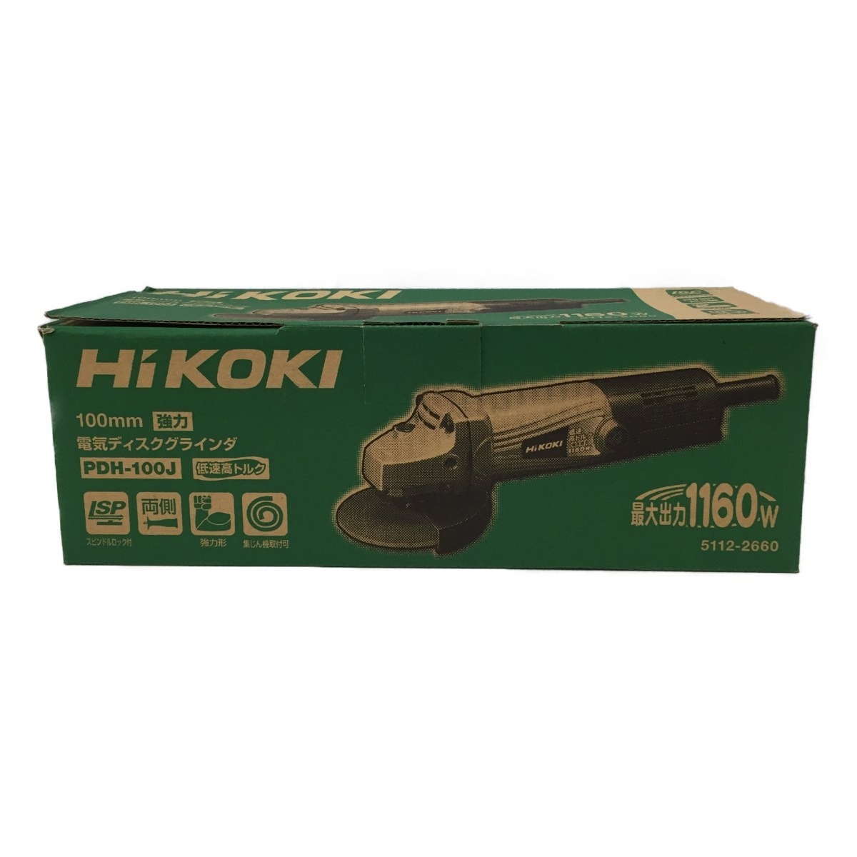 △△ HiKOKI ハイコーキ 電気ディスクグラインダ　100ｍｍ PDH-100J 未使用に近い_画像1