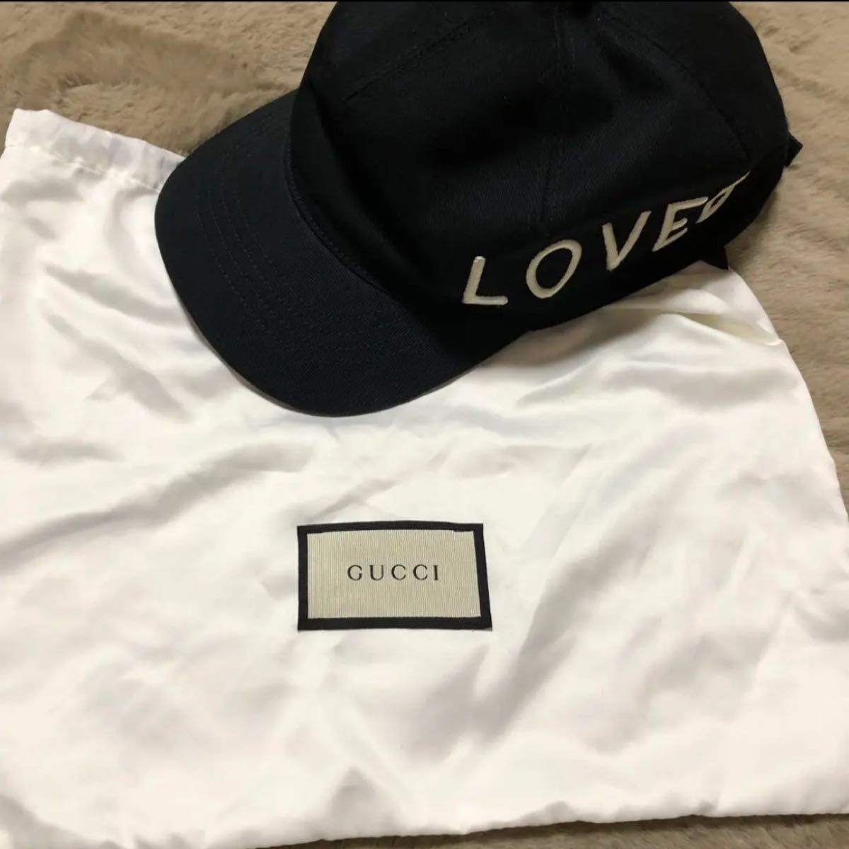 GUCCI グッチ エンブロイダリー ベースボールキャップ キャップ