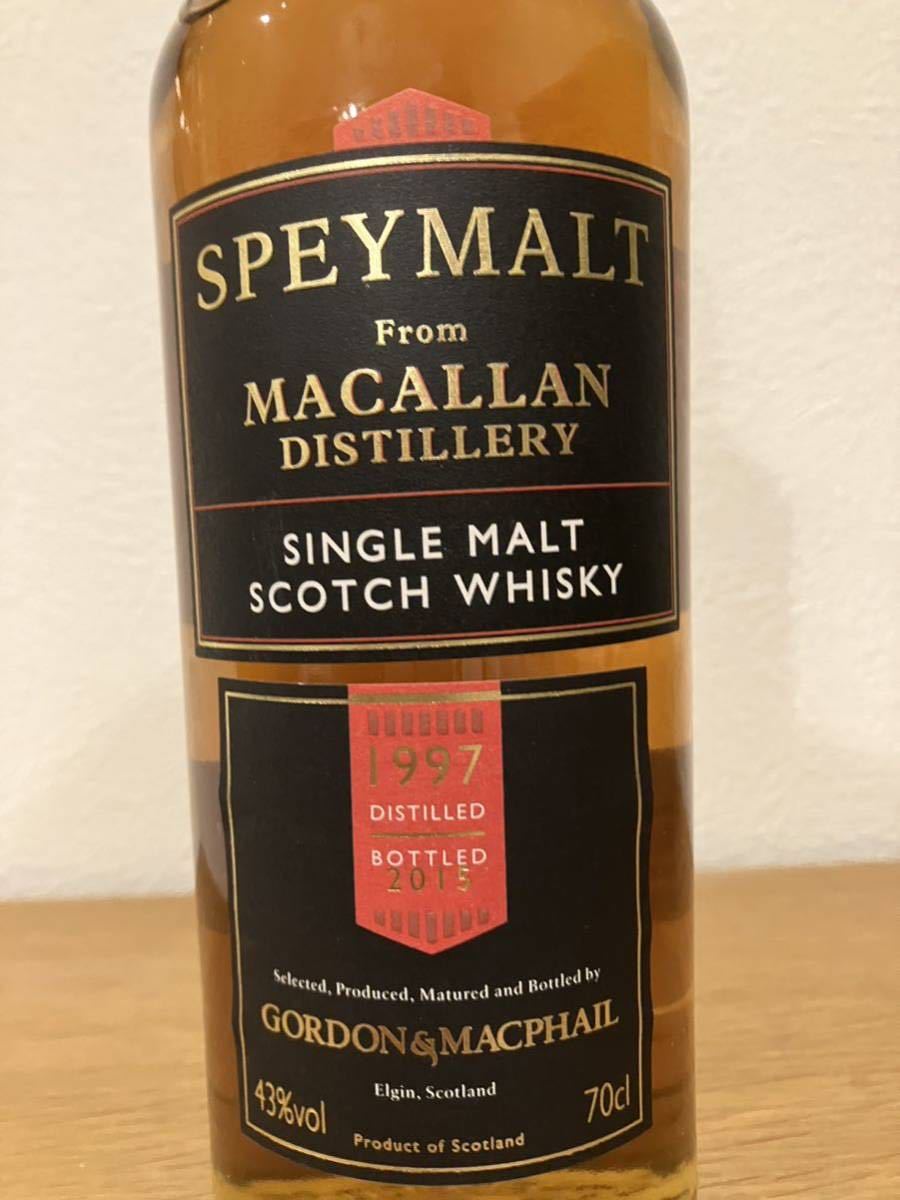 G&M フロムマッカラン 1997-2015 43% 700mL MACALLAN_画像3