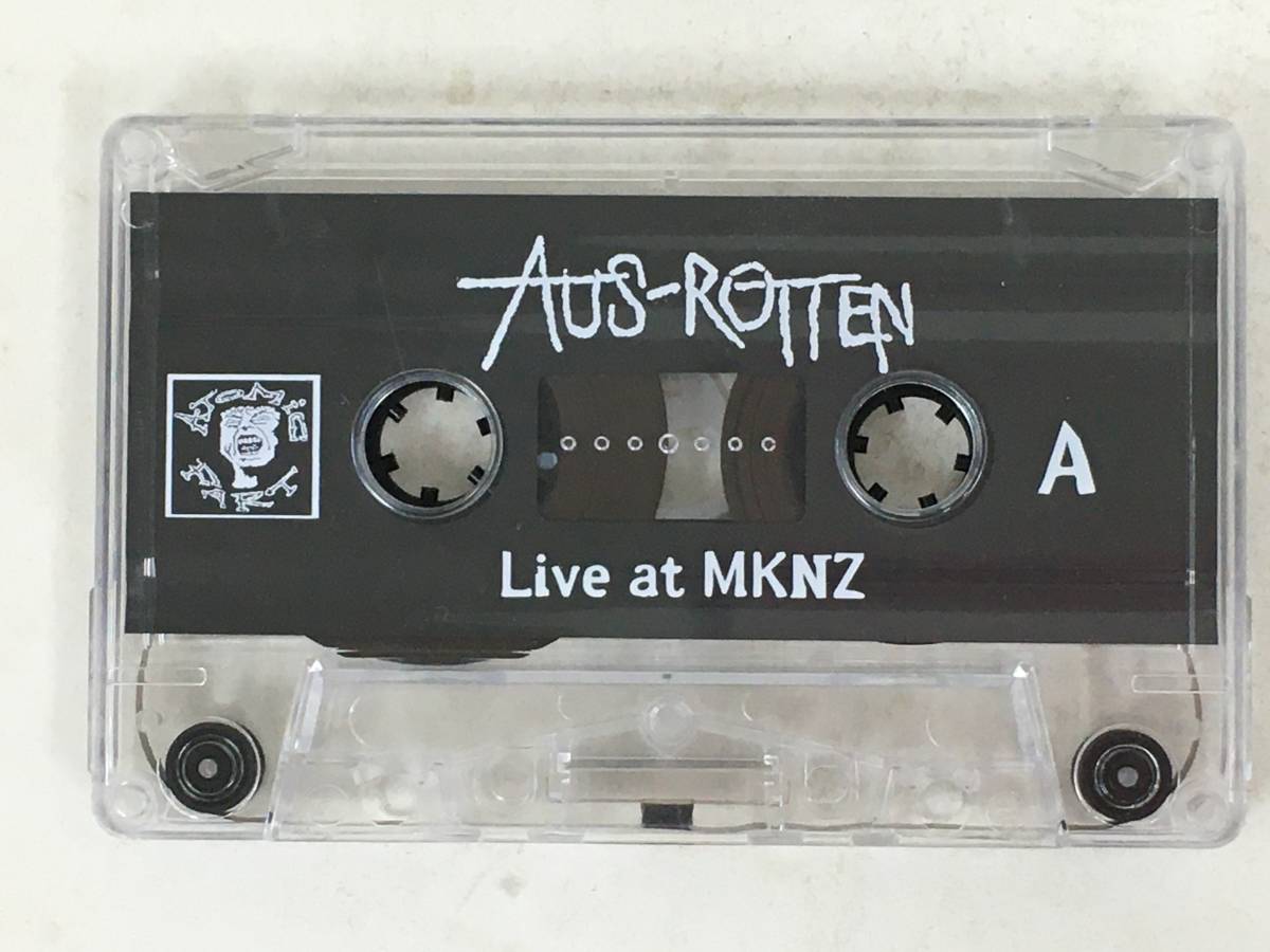 #*Q561 Aus-Rotten Live at MKNZ Slovenija May 17th 1996 cassette tape *#