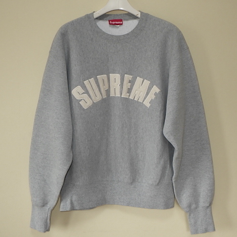 ☆ 初期 USA アメリカ製 90s Supreme シュプリーム Arc Logo Crewneck