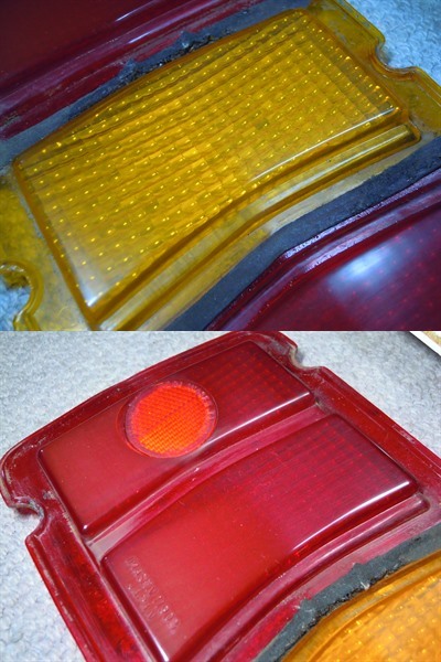 ( junk ) Mitsubishi Galant GTO 1700SL A55C original tail lamp tail light tale lense left right inspection ) Colt Galant GTO A53C A57C etc.?