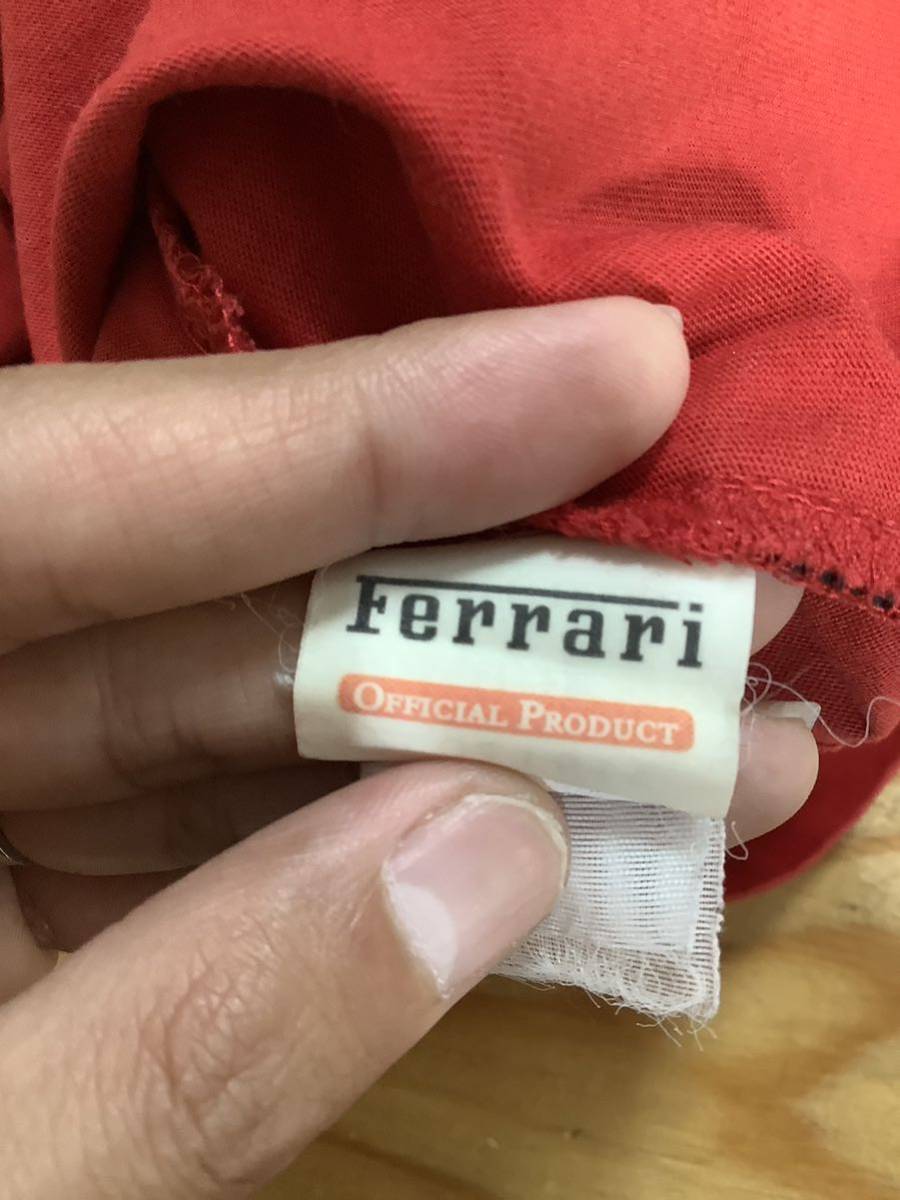 tsu1163 Ferrari Ferrari короткий рукав футболка S красный 