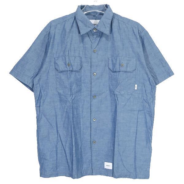 WTAPS 20SS DECK SS/SHIRT.COTTON.DANGAREE 201WVDT-SHM05 ダブル