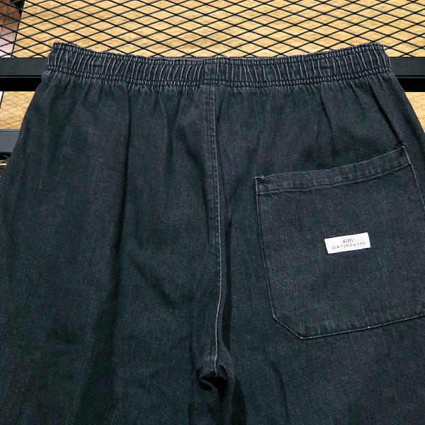 WTAPS WTaps 21AW SEAGULL 02/TROUSERS/COTTON.DENIM 212WVDT-PTM07 Seagull брюки хлопок Denim брюки черный 