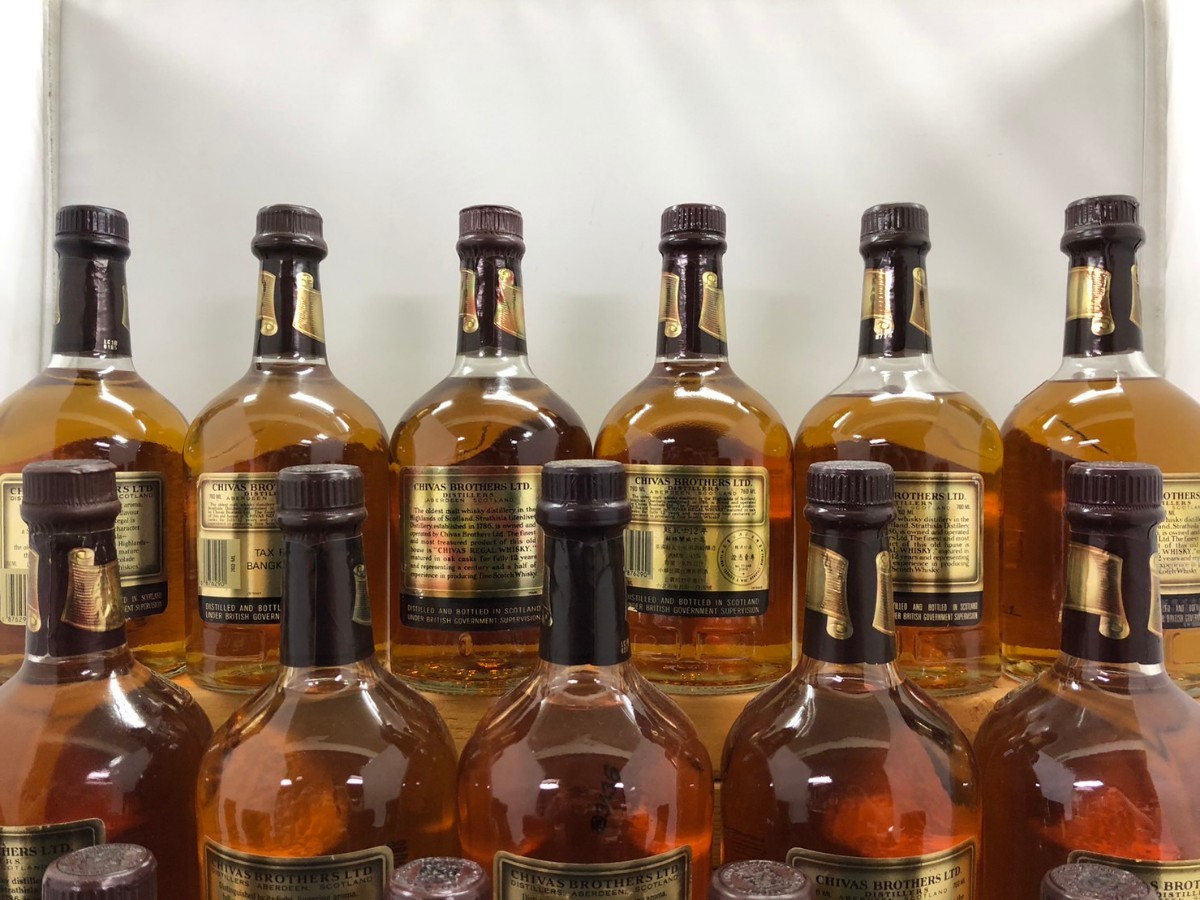 5☆大好評 CHIVAS REGAL 12年特級 15年 未開封 古酒 2本 ウィスキー