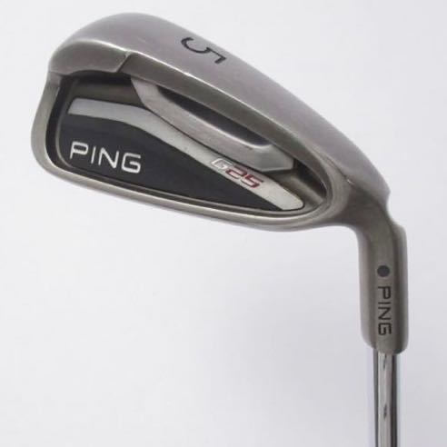 PINGピン G25アイアン 5I〜PW 6本 NS950R ブラック 送料込み