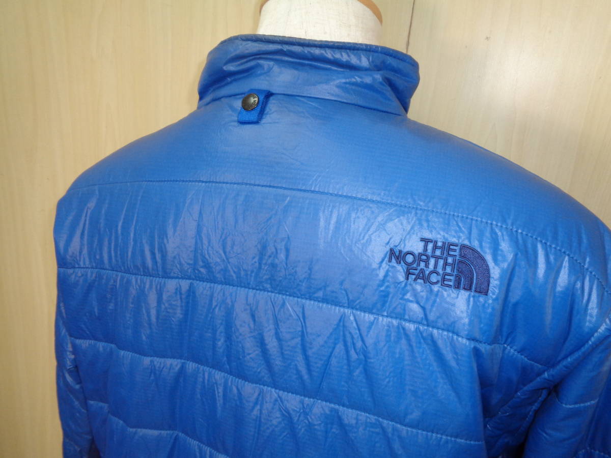 b972◆THE NORTH FACE Excelloft中綿ジャケット◆ザノースフェイス size:L ブルー系 ナイロン メンズ トップス アウトドアウェア 古着 5E_画像3