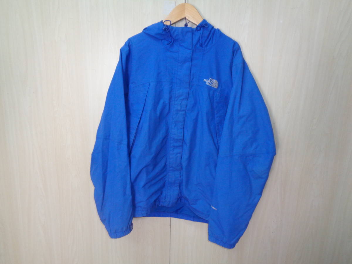 b981◆THENORTHFACE マウンテンパーカー◆ザノースフェイス szie:100 紫系 ナイロン100％ キッズ ナイロンジャケット テックウェア 古着 5E_画像1