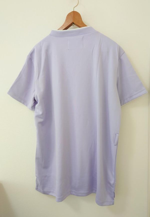  man and woman use shoulder snap-button stretch s Club LL lavender × white [KIY-1402]