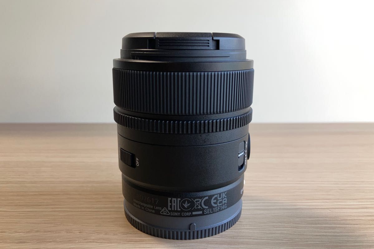 SONY E 15mm F1.4 G SEL15F14G ソニー APS-C専用 Eマウント