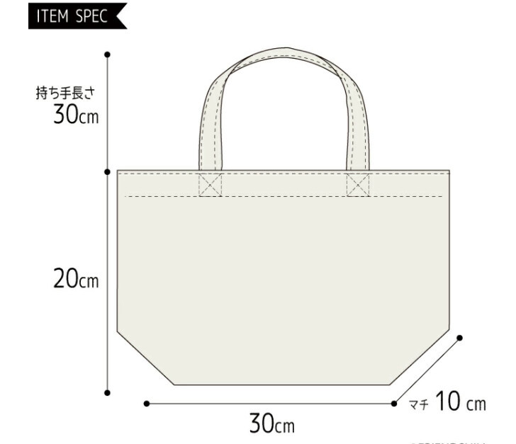 トートバッグ　フレブル　ブルトン　カフェ　ミニトートバッグ　 フレンチブルドッグ　お散歩バッグ　ランチバッグ　新品　送料無料_画像7