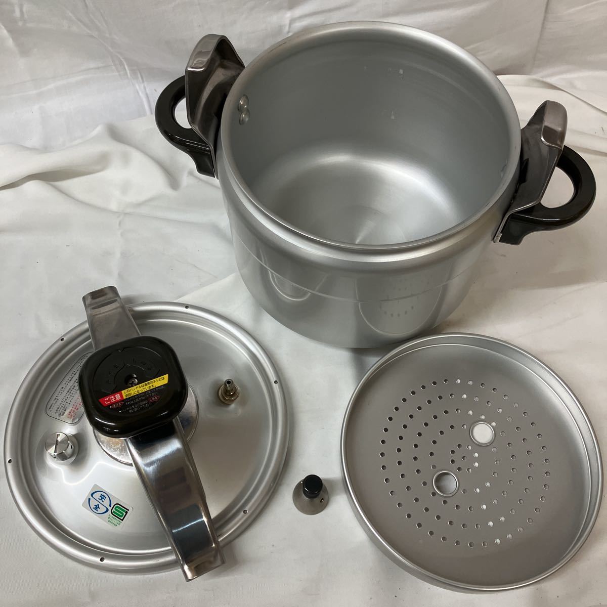 512②*50525-③ pressure cooker home use two-handled pot retro 