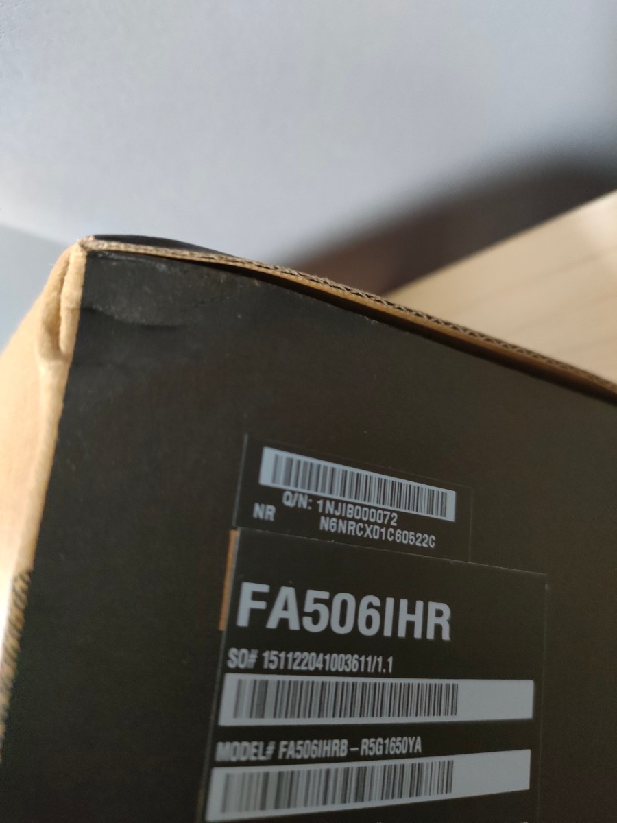 ASUS FA506IHRB-R5G1650YA ゲーミングノートパソコン ASUS TUF Gaming