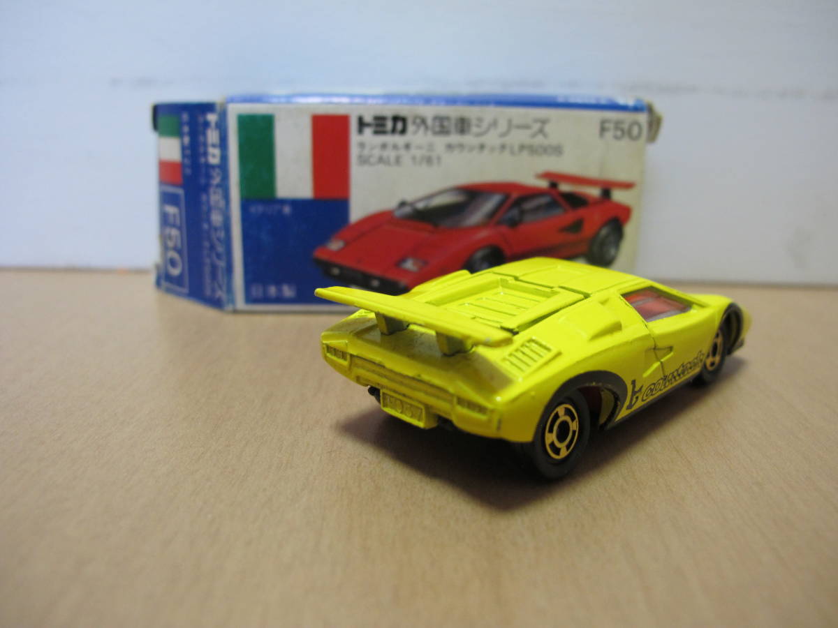 49 トミカ 青箱 F50-1-6 ランボルギーニ カウンタック LP500S
