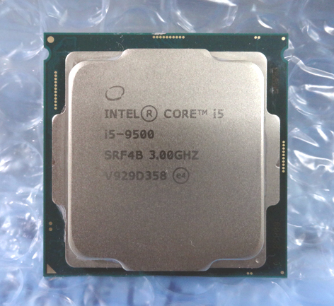 【中古】Intel CPU i5-9500/3.00GHZ