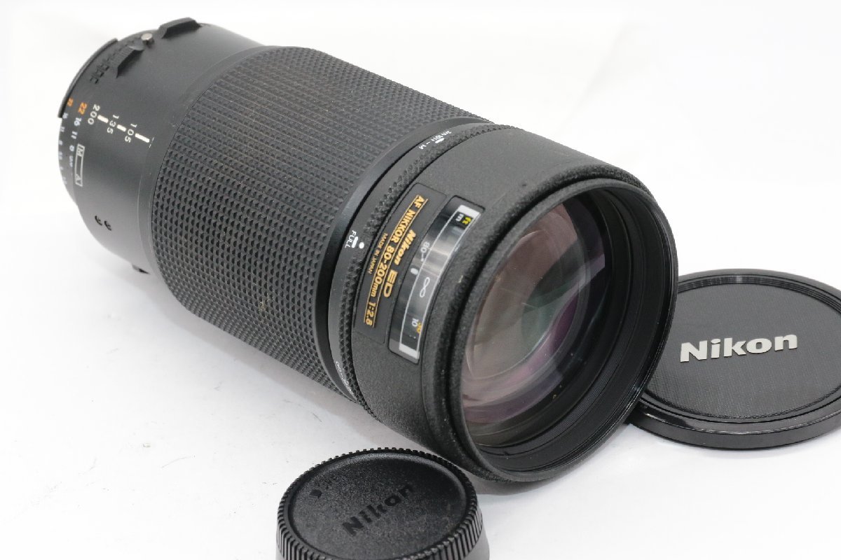 高級感 NIKON 【良品/動作品】ニコン AF ED☆＃3671# F2.8 80-200mm