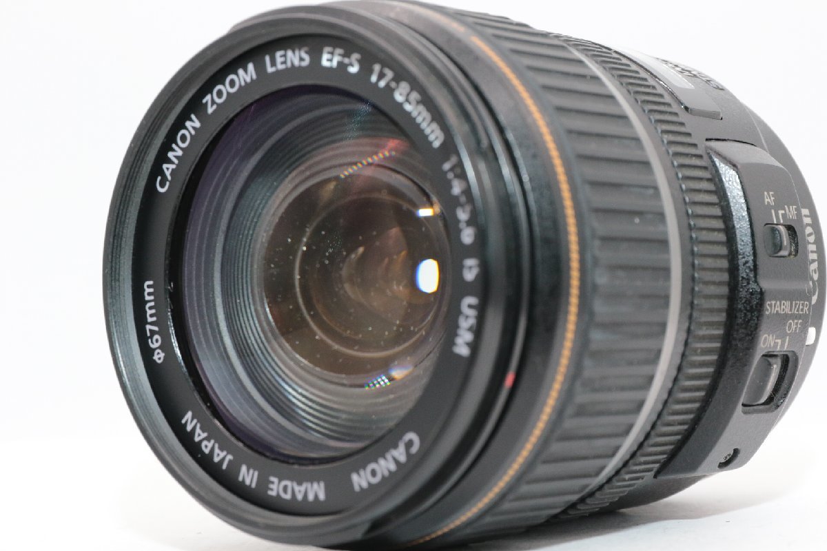 【良品/動作品】キャノン CANON EF-S 17-85MM F4-5.6 IS USM ★＃3716#_画像6