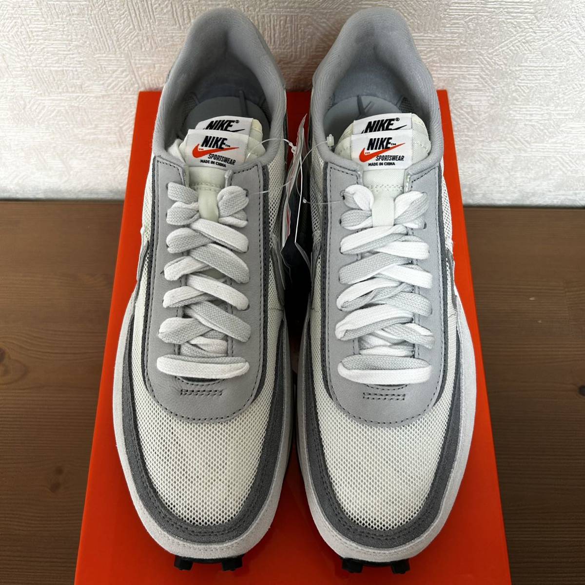 未使用 NIKE SACAI LDV WAFFLE SUMMIT WHITE ナイキ サカイ ワッフル