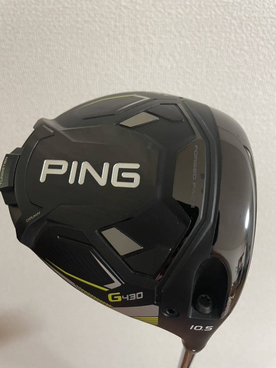 ヤフオク! - PING G430LSTドライバー10.5° Tour Chrome2.0 65X