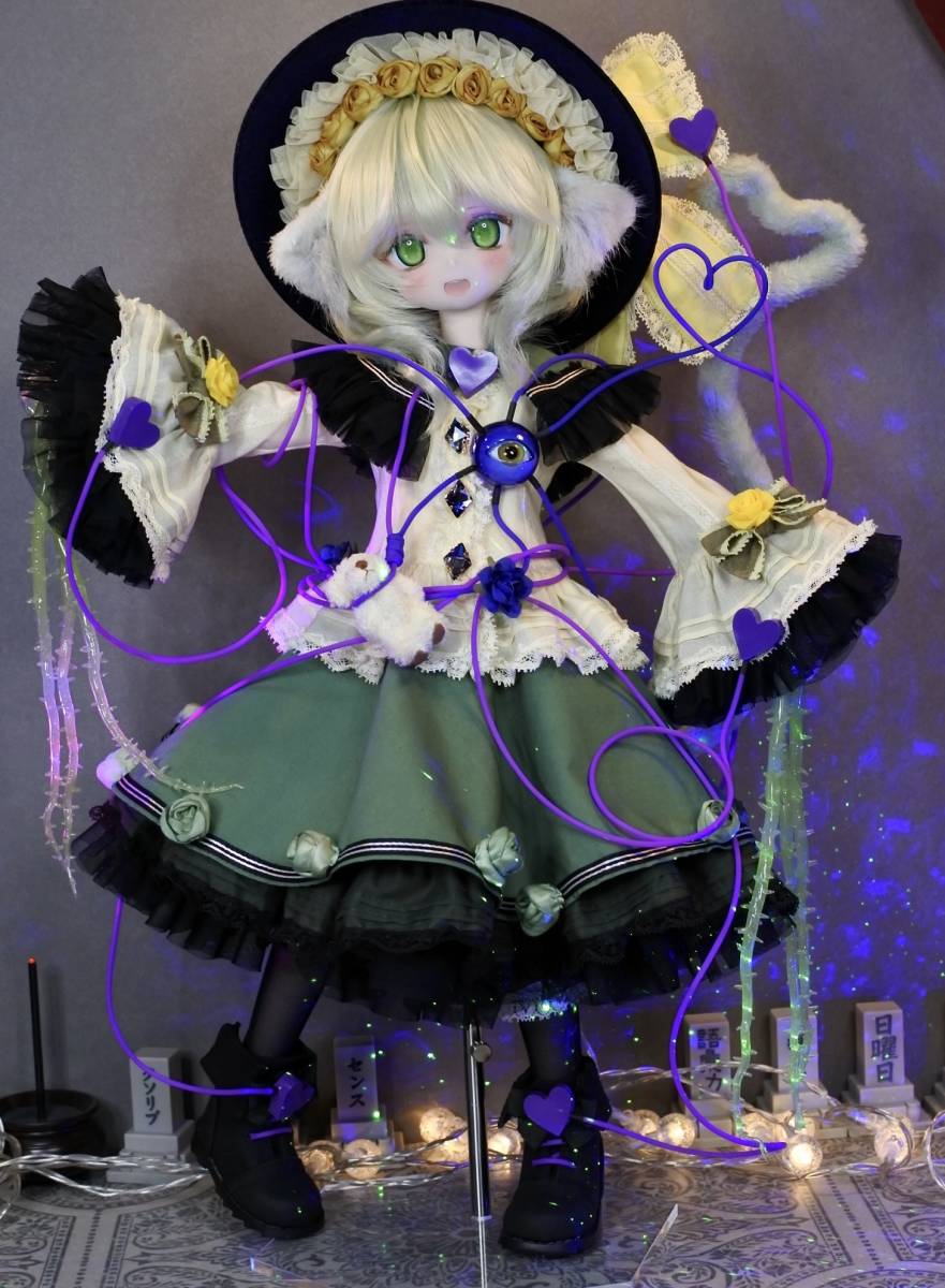 らら屋*DDH-01( 開口SW肌)カスタムヘッド&MDD服「古明地こいし らら屋*DDH-01( 開口SW肌)カスタムヘッド&MDD服「古明地こいし