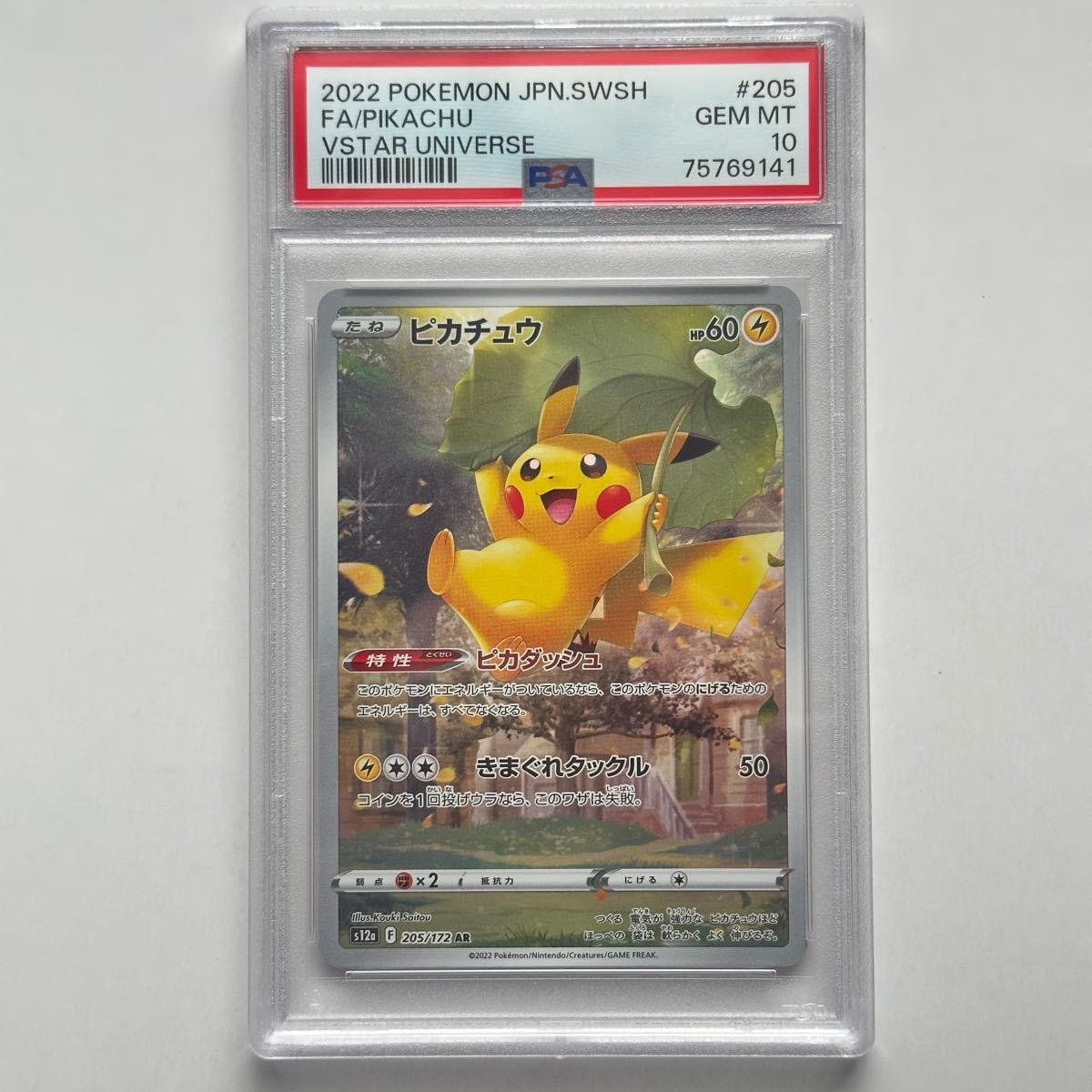 ポケモンカード ピカチュウ Pikachu AR PSA10 | noonanwaste.com