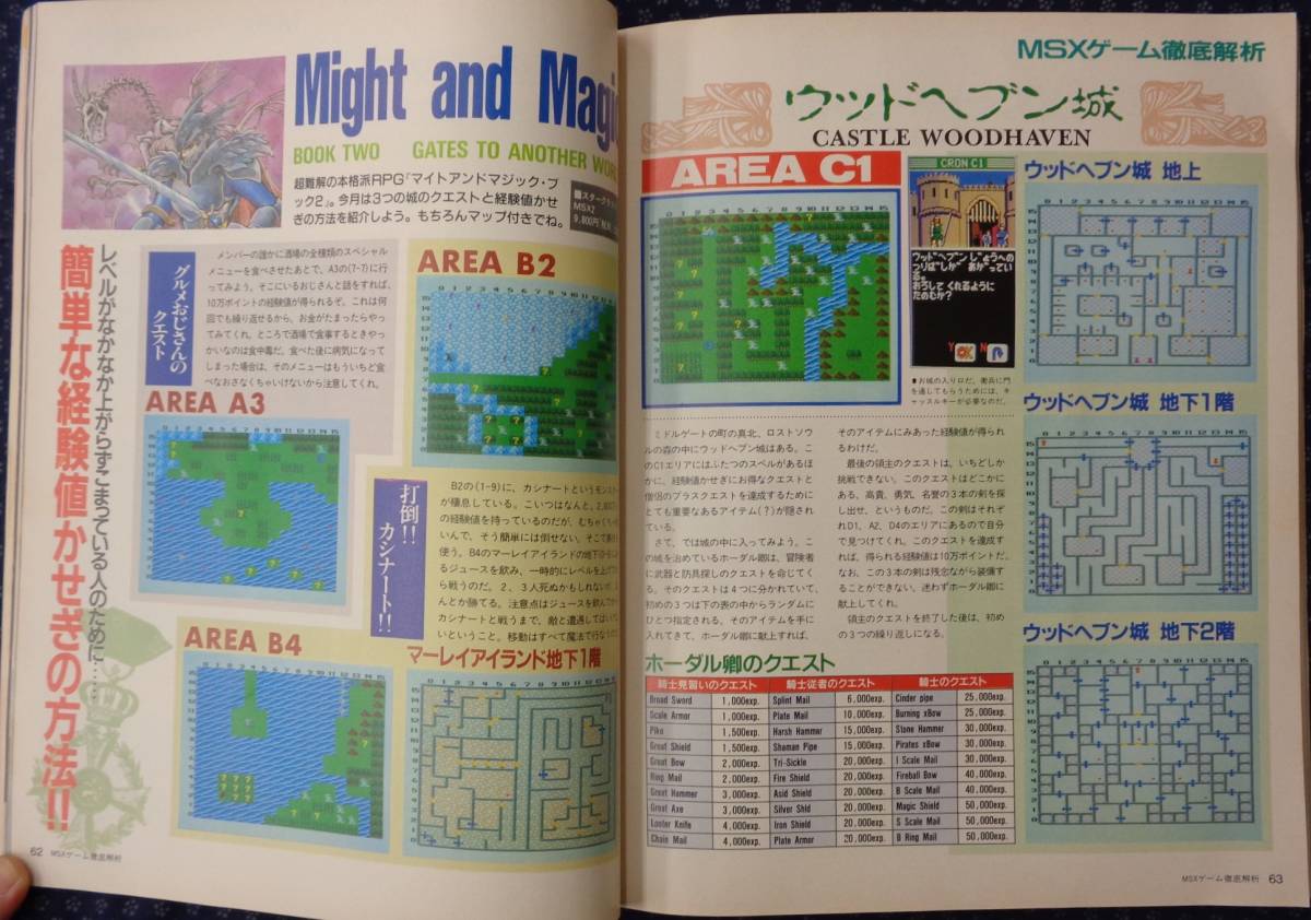 【 MSXマガジン 1989年8月号 】特集:シミュレーションだよ全員集合！_画像3