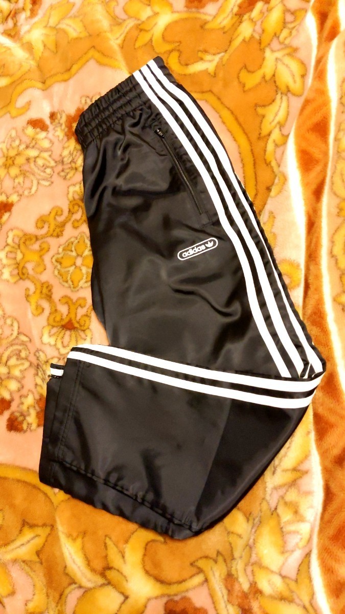 アディダス オリジナルス SPRT サテン ファイヤーバード トラックパンツ ジャージ XS 黒 ZOZO限定 FIREBIRD TRACK PANTS 507 gn3849_画像2