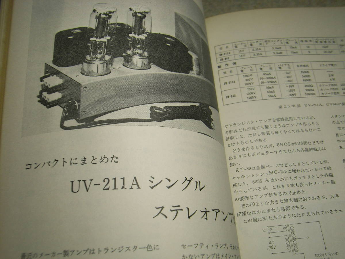 管球式ステレオアンプ製作80選 下巻　無線と実験別冊　マランツ♯8Bに挑戦！6CA7アンプの製作　UV211A/45/300B/12AU7/12A/2A3/6L6GC/12AX7_画像5