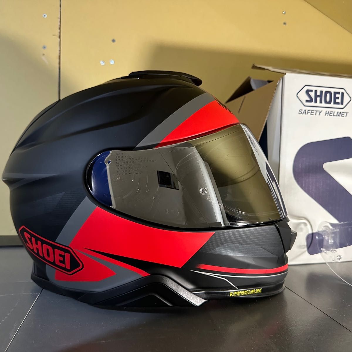 SHOEI GT-AIR2 サイズXL SENA インカム SRL2 ミラーシールド セット