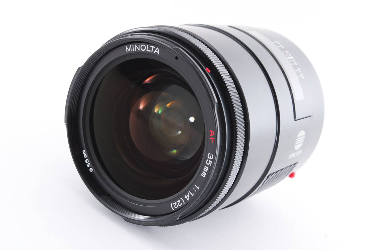 MINOLTA AF 35mm F1.4 Aマウント ミノルタ AF一眼レフ用 交換レンズ MINOLTA AF 35mm F1.4 Aマウント ミノルタ AF一眼レフ用 交換レンズ