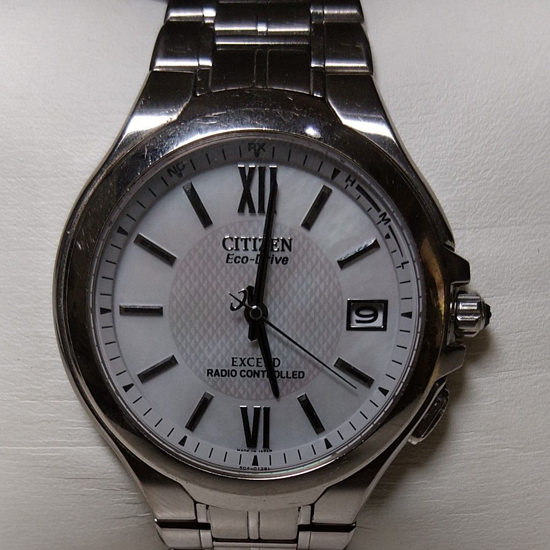 Citizen Exceed Eco-Drive ジャンク品 - 腕時計(アナログ)