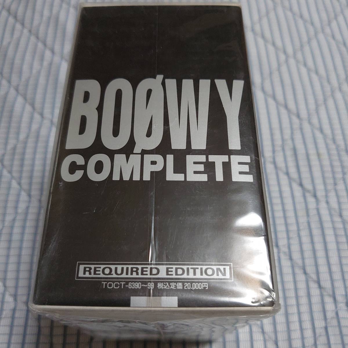 BOØWY/ BOØWY COMPLETE~CD10枚組未使用品 」-