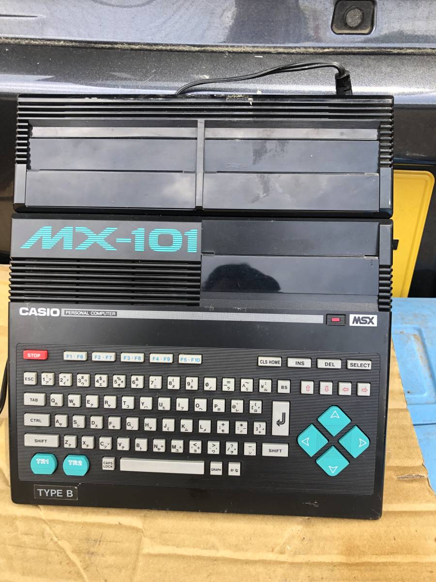 ヤフオク! - CASIO カシオ MSXレトロPC MX-101 JUN...