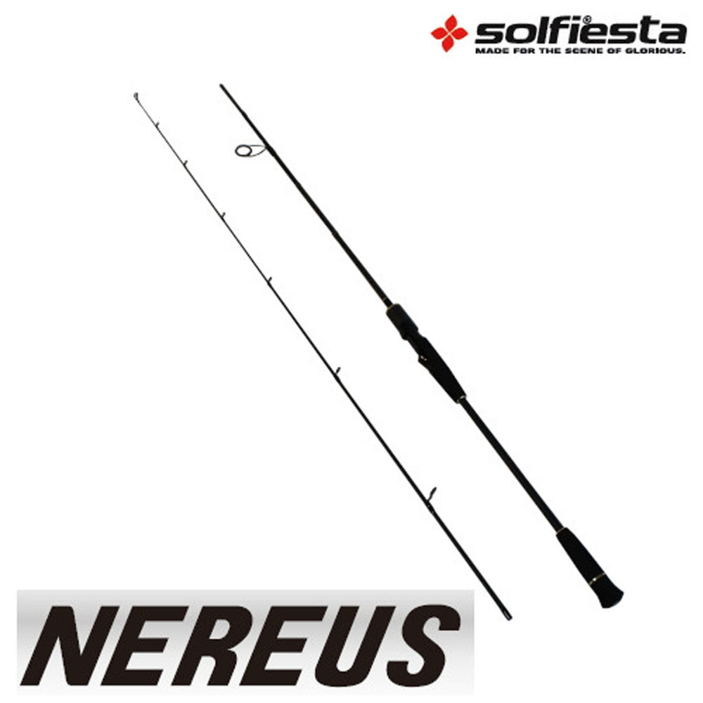 solfiesta スーパーライトジギングロッド NEREUS SLJS642L(solf-031517)
