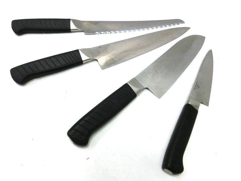 1000円スタート包丁4本セットAmway D06 刃渡り約12cm/19.5cm G06